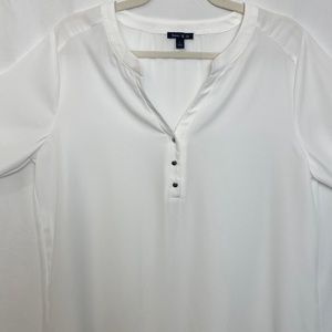 Women’s White Blouses by Sami & jo.  Size Large.